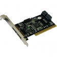 EX-3337 Controller PCI 6x SATA (4x int./2x eSATA)