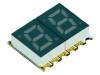 OSK2028A-LG Дисплей: LED; SMD; 7-сегментный; 7мм; зеленый; 5-15мкд; катод; 0,28