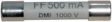 DMI-0,5A Высокоэффективные предохранители, 6.3 x 32 mm: 0.5 A
