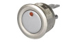 3-109-100 Illuminated Pushbutton Switch, Green / Red, 125 mA, 48 VDC, 1NO, IP67/IK06