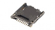 DM3CS-SF MicroSD Card Connector, 8Poles