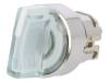 ZB4BK1513 Switch: rotary; 1-position; 22mm; white; Illumin: LED; IP66; O22mm