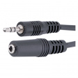 AC56B-3M/BK-R Extension cable audio stereo 3.5 mm 3 m