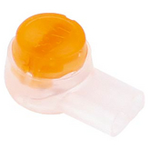 UY [100 шт], Butt Connector 0.4 ... 0.9mm2 Polycarbonate Yellow Pack of 100 pieces, 3M