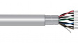 2242C SL005 [30 м] Data Cable, PVC, Twisted Pairs 2x 4x 0.8mm2, Grey, 30m