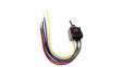 WT22L Toggle Switch, On-None-On, Wires