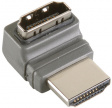 BVP136 Угловой адаптер HDMI 270° с Ethernet Вилка HDMI - соединение HDMI штекер – розетка