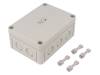 10540901 Enclosure with knock outs grey, RAL 7035 Polystyrene IP 66 N/A TK-PS