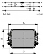 FN2030-16-06 Сетевой фильтр, 1-фазный 16 A 230 VAC
