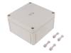 11040501 Enclosure without knock outs grey, RAL 7035 Polystyrene IP 66 N/A TK-PS
