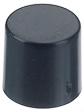 5AC2-2 Заглушка 9.35 x 6.35 mm черный