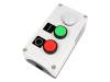 3SU1803-0AB00-2AB1 Пульт управления; NC + NO; красный/зеленый; IP67; Кнопка: плоская