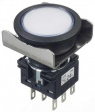LB6L-A1T64PW Кнопочный переключатель с подсветкой 2CO 5 A 30 В / 125 В / 250 В IP65