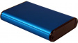 1455B1002BU Metal enclosure blue 82 x 70 x 12 mm Aluminium