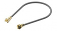 636201040450 RF Cable Assembly, 1.13mm, U.FL Plug - U.FL Plug, 450mm, Black