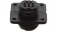 205841-1 Receptacle CPC2 Poles=8, Accepts Male Contacts/Square Flange
