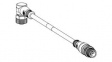 120066-8999 Sensor Cable M12 Plug-M12 Socket 2m 4A 5 Poles