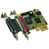 EX-44212, PCI-E x1 Card2x ECP DB25F, Exsys