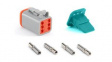 AT06-6S-KIT01 Kit, Plug / Socket, 6 Contacts