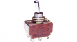 S338 Toggle Switch, (On)-Off-(On), Soldering Lugs