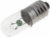 LAMP-E10/6/150 Лампа: миниатюрная; E10; 6В; 150мА; Колба: цилиндрический; 1Вт