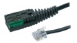 R10276-250 Cable for telephone, fax and modem 2.5 m Black