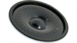 K 50 FL - 50 Ohm Miniature Speaker 50mm 50Ohm 2W 80dB Black