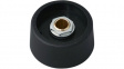 A3131639 Control knob without recess black 31 mm