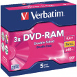 43493 DVD-RAM Type 4 9.4 GB Pack of 5