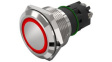 82-6552.2114 Illuminated Pushbutton 1CO, IP65/IP67, LED, Red, Maintained Function