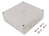 10541301 Enclosure with knock outs grey, RAL 7035 Polystyrene IP 66 N/A TK-PS
