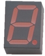 TDSO 3160 7-сег. СИД-дисплей оранжевый 10 mm THT
