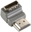 BVP133 Угловой адаптер HDMI 90° с Ethernet Вилка HDMI загибается - соединение HDMI штекер – розетка