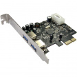 MX-10035 PCI-E x1 Card2x USB 3.0