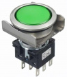 LB6ML-M1T64G Кнопочный переключатель с подсветкой 2CO 5 A 30 В / 125 В / 250 В IP65