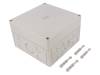 10590701, Enclosure with knock outs grey, RAL 7035 Polystyrene IP 66 N/A TK-PS, Spelsberg