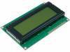 RC2004A-YHW-CSV Дисплей: LCD; алфавитно-цифровой; STN Positive; 20x4; зеленый; LED