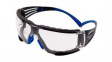 SF401SGAF-BLU-F SecureFit Safety Glasses, Clear, Polycarbonate