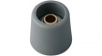 A3116068 Control knob without recess grey 16 mm