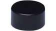 AT496A Push-button Cap 7.5 x 4 mm, black