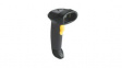LS2208-7AZU0100ZR Barcode Scanner, 1D Linear Code, 0 ... 638 mm, PS/2/RS232/USB, Cable, Black