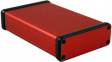 1455J1201RD Extruded Enclosure, Red, 78 x 120 x 27 mm, Aluminium, 1455