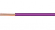 2842/19 VI005 [30 м] Hook-Up Wire, 0.09 mm2, Violet Copper Strand, Silver Plated PTFE