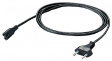 6900-152.60 2-штырьковый кабель устройства Евро-Штекер C7-Разъем 1.8 m