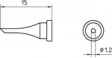 LT 11C Паяльный наконечник Круглой формы, скошенный на 45° 1.2 mm