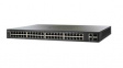 SF350-48-K9-EU Ethernet Switch, RJ45 Ports 48, Fibre Ports 2, SFP, 100Mbps, Managed