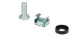 26.99.0000 Mounting Kit for 19'' Cabinets, Silver