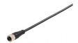 120069-8487 Sensor Cable M12 Socket-Pigtail 5m 4A 4 Poles