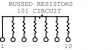 4610X-101-153LF Резисторная сборка, SIL 15 kΩ ± 2 %