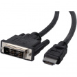 PB-628-10 Кабель HDMI - DVI, штекер – штекер 10 m